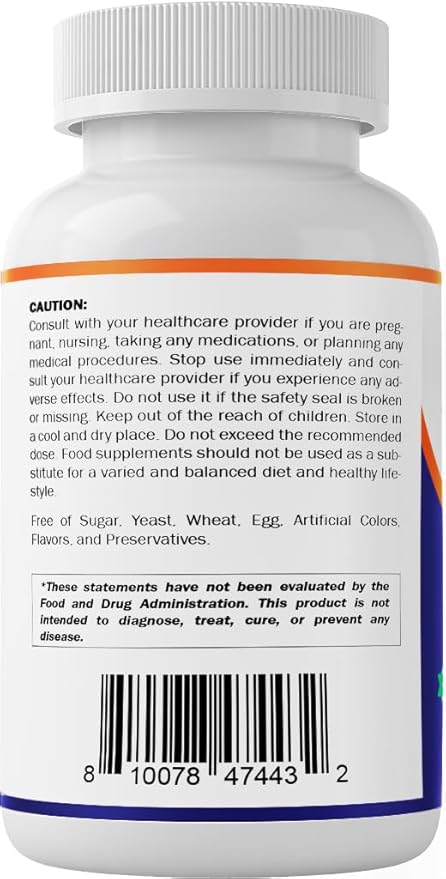Vitamatic Alpha Lipoic Acid (ALA) 600mg Per Serving - 240 Vegetable Capsules - 120 Servings - Non-GMO &amp Gluten Free-2 Pack