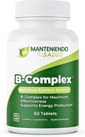 B-Complex Energy Production Vitamin Supplement 60 Tablets