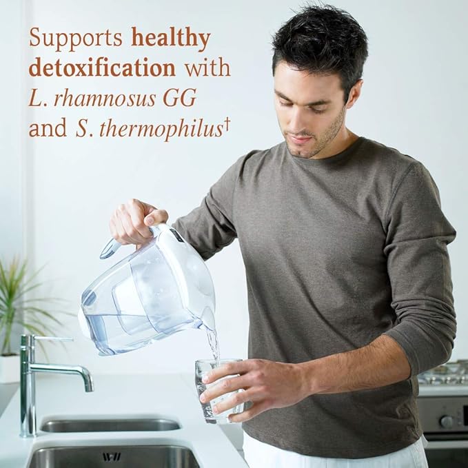 Garden of Life Dr. Formulated Probiotics Platinum Series Liver Health+ 90 Billion CFU Guaranteed One a Day Probiotic for Healthy Detoxification &amp Elimination Support Vegan Gluten Free 30 Capsu