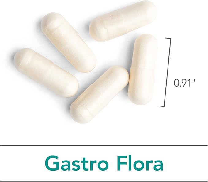 Nutricology Gastro Flora Supplement - Probiotic for Digestive Health Gut Health for Men &amp Women Lactobacillus and Bifidobacterium - 90 Count