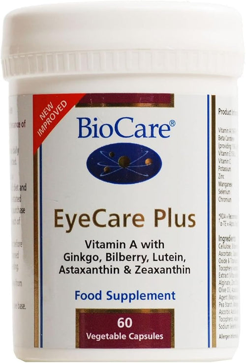 (6 Pack) - Biocare - EyeCare Plus | 60 Vegicaps | 6 Pack Bundle