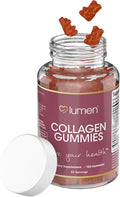 Lumen Naturals Collagen Gummies for Women – Collagen Peptides with Vitamin C E Biotin and Zinc – 120 Gummies – 60 Servings – Supports Beauty and Skin Health