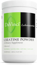 DAVINCI LABS Creatine Powder - Amino Acid Drink Mix Powder for Muscle &amp Brain Health* - Vegetarian Gluten-Free &amp Soy-Free - Unflavored 90 Servings