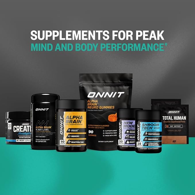 ONNIT Total Human Adult Multivitamin Dietary Supplement Comprehensive Capsule Packs with Day and Night Support Daily Vitamin Packs for Men and Women Dietary Supplement Capsules 30-Day Supply
