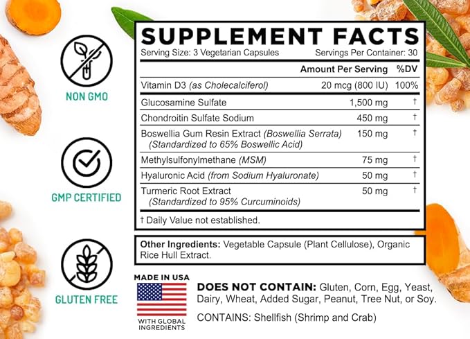 FarmHaven Magnesium Glycinate &amp Malate Complex and Glucosamine Chondroitin