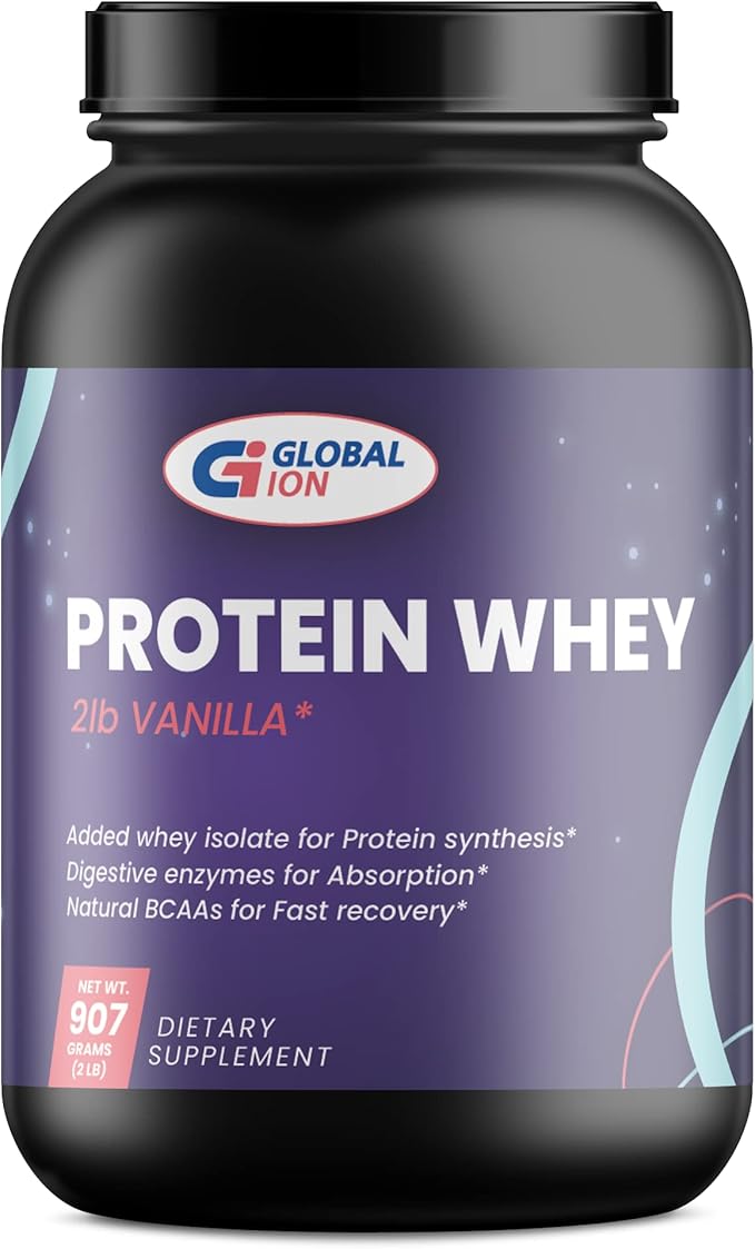 Global Ion 2lb Whey Protein Vanilla