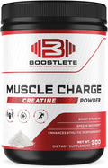 MuscleCharge Premium Creatine Monohydrate Powder – Supports Muscle Growth Strength Performance &amp Energy – Lab-Tested Pure Creatine – 500 Grams (100 Servings)