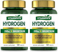 Hydrogen Water Tablets with Magnesium &amp Electrolytes 240 Tablets | H2 Molecular Hydrogen Supplement to Support Energy Brain Health Metabolism &amp Healthy Aging