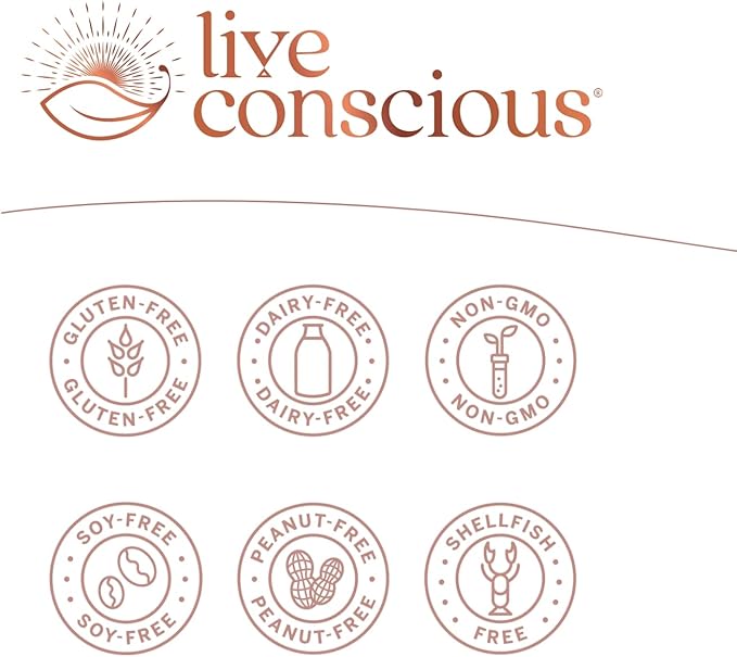 Live Conscious Vegan Vitamin B12 Sublingual Liquid Drops Methylcobalamin Max Strength B12 5000mcg Formula - Vegan B 12 Vitamin Support Energy Promote Memory &amp Aid Immune System (2 Pack)