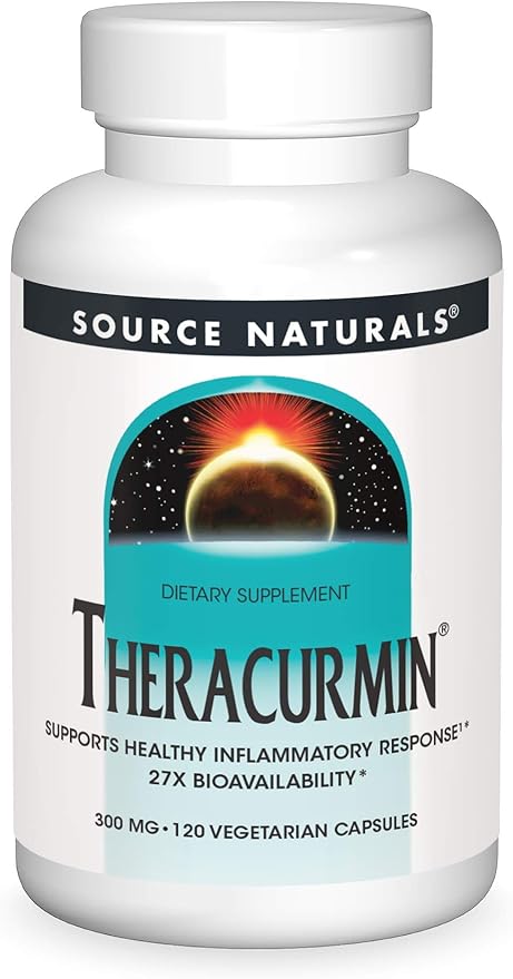 Source Naturals Theracurmin Supports Healthy Inflammatory Response* 300 mg - 120 Vegetarian Capsules