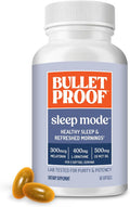 Bulletproof Sleep Mode Softgels 60 Count Supplement with Brain Octane C8 MCT Oil to Support Sleep