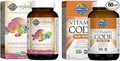 Garden of Life Organics Vitamins for Women 40+ - 60 Tablets Womens Multi 40+ Vegan Vitamins &amp Vitamin Code Raw Iron 30ct Capsules