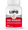 Lipo Flavonoid Ear Ringing - Doctor-Recommended for Ringing Ears – Clinically Proven Lemon Bioflavonoid Complex with Vitamins C B1 B2 B6 B12 &amp Calcium - 100 Caplets