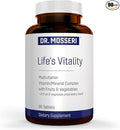 Life's Vitality Vegan Multivitamin for Men &amp Women – Non-GMO Formula with 42 Fruits and Vegetables Daily Multivitamin and Mineral Complex with Vitamin D for Immune Support 90 Tablets