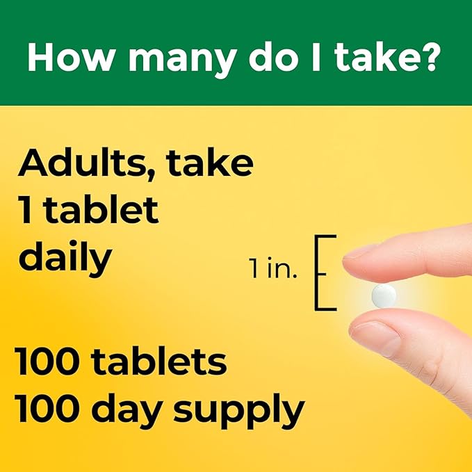 Nature Made Vitamin D3 2000 IU Tablets 100 ea (Pack of 11)