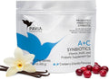 Pavia Live Probiotics Bio-Gel with Collagen | Probiotics &amp Prebiotics with Antioxidants | Digestive Support | 1 Billion Live Cultures | Fruit &amp Vanilla Flavor | 30 Sachets