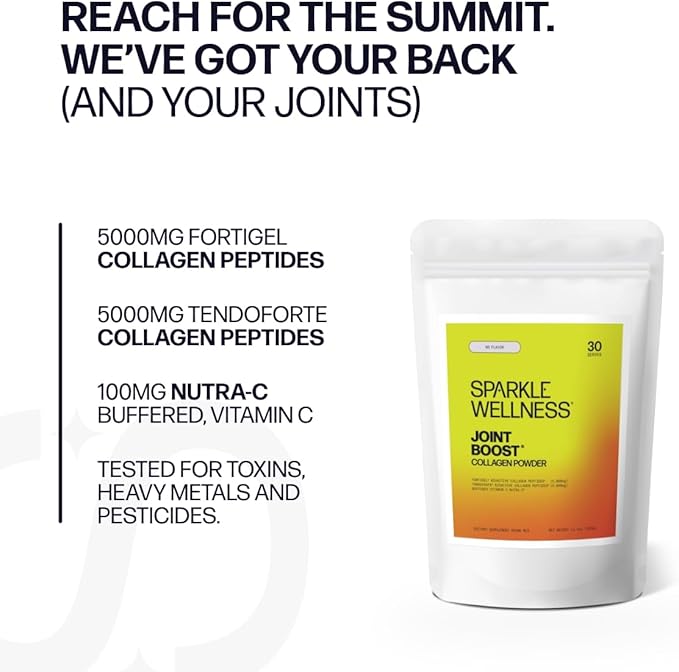 Sparkle Wellness Skin Boost Plus (No Flavor) [50-Serves] &amp Joint Boost (No Flavor) [30-Serves] | Collagen with VERISOL FORTIGEL &amp TENDOFORTE to Improve Skin Hair &amp Nail Health &amp Supp