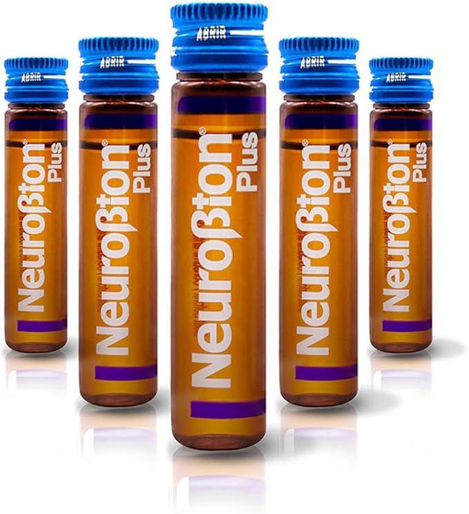 Neurobion Plus Liquid Dietary Supplement B Complex 10 Vials