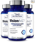 1MD Nutrition VisionMD Eye Vitamin CARMIS - with Lutein &amp Zeaxanthin | Supports Vision Health Everyday Eye Strain &amp Occasional Dry Eye | 90 Softgels (3-Pack)