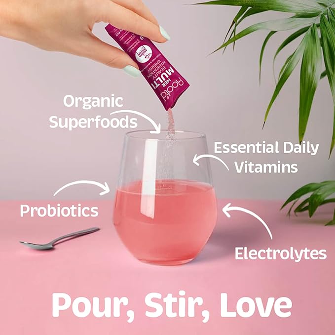 Root'd His &amp Her Multivitamin Powder Bundle with 3X Electrolytes