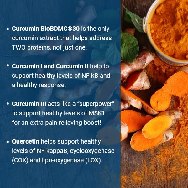 Advanced Bionutritionals Curcumitol-Q® – BioBDMC® Curcumin Supplement - Curcumin I II &amp III with Quercetin