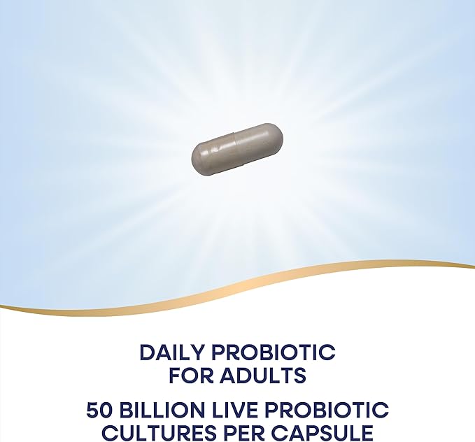 Nature's Way Extra Strength(1) Fortify ProbioticProbiotics for Digestive HealthPrebiotics50 Billion Live CulturesDigestive &amp Immune Health Support*30 Capsules(Pack of 2)
