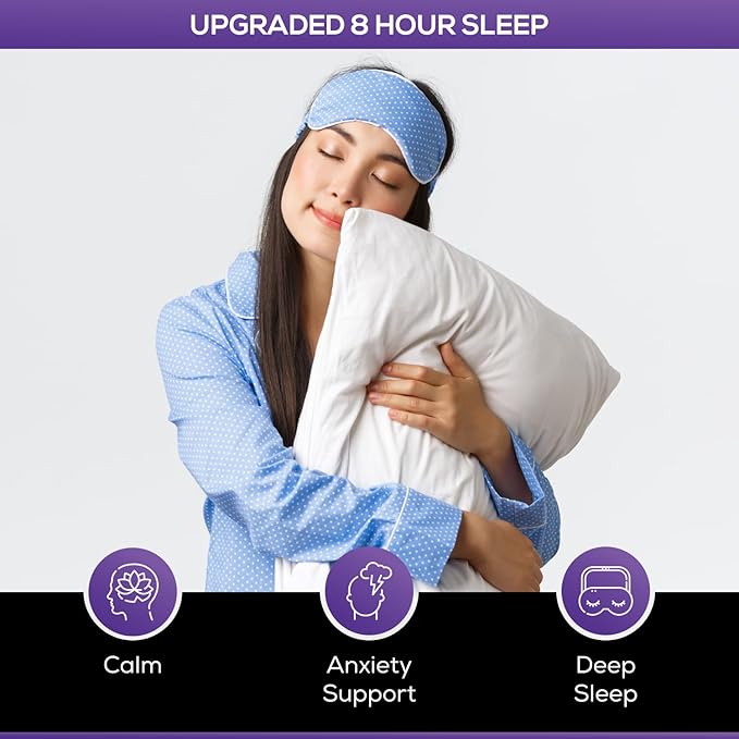 Upgraded Formulas 8-Hour Sleep: Clinically Shown To Improve Sleep 120 Capsules