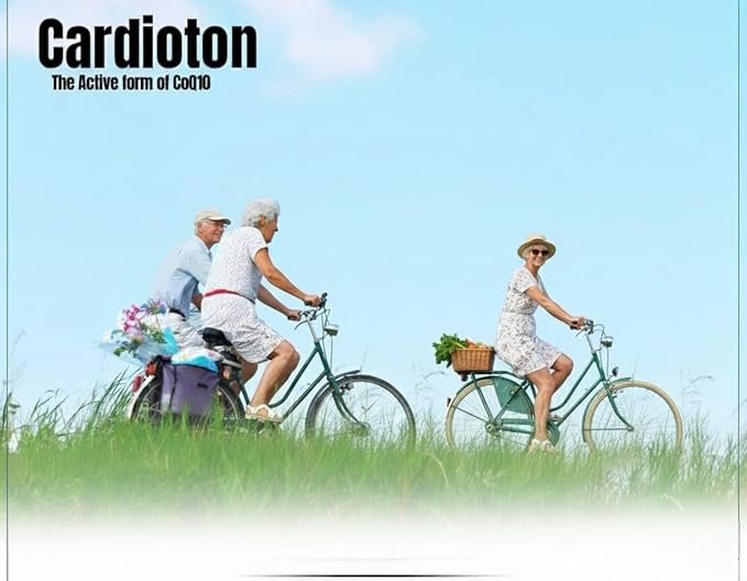 Cardioton 60 Capsules with Coenzyme Q10 &amp Arjuna Extract for Heart Health - 60 Capsules