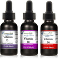 HoneyCombs Liquid Drops 1oz Each Save 10% - High Potency Thiamine Vitamin B1 Extract + Vitamin B5 (Pantothenic Acid) + Vitamin B6 (Pyridoxine)