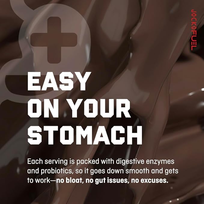 Jocko Fuel Whey Protein Powder Vanilla Milkshake 22g Protein Digestive Enzymes + Probiotic Blend No Sugar Added with Essential Amino Acids + Electrolyte Minerals 28 Servings
