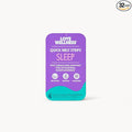 Love Wellness Sleep* Quick Melt Strips - Fast-Dissolving Sleep Support with Melatonin and Calming Botanicals - Promotes Restful Sleep* - No Water Needed - Vegan and Sugar-Free - 32 Strips