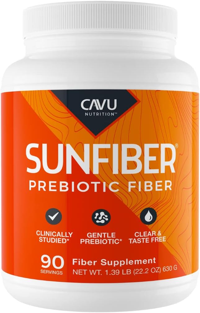 Gentle Prebiotic Fiber Supplement | Promotes Comfortable Digestion &amp Regularity* | Intestinal &amp Colon Health* (90 Servings)
