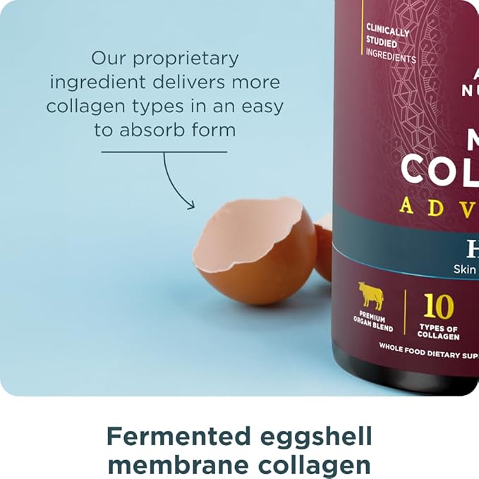 Ancient Nutrition Advanced Multi Collagen Protein Powder Hydrate Mixed Berry 30 Servings