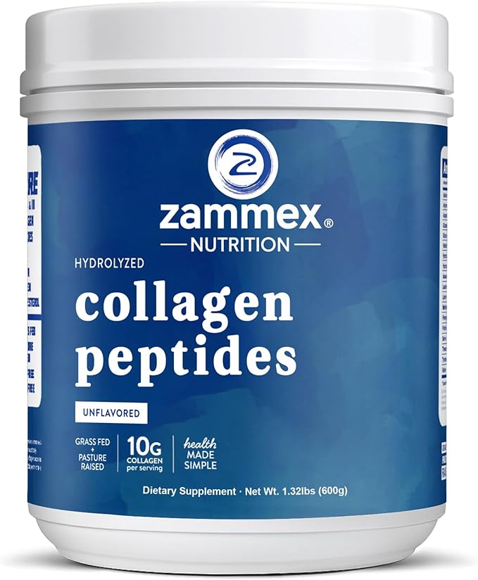 Zammex Collagen Peptides+Chocolate Bone Broth Powder
