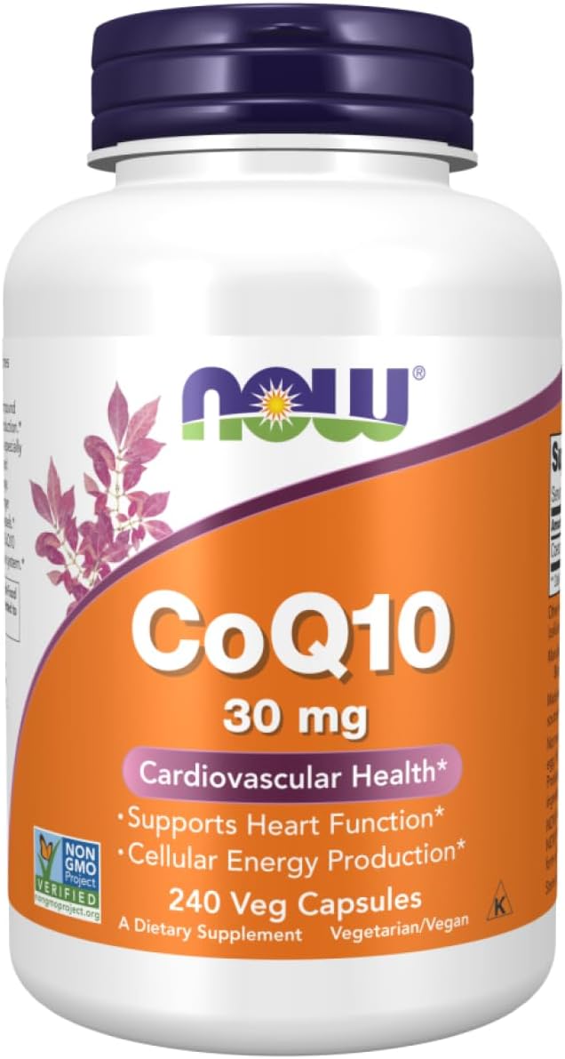 Now Foods Coq10 30mg 240 Vcaps