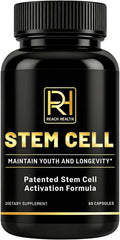 Stem Cell Activation Formula 60 Capsules with Vitamin D and B12 Youth and Longevity Support Maintain Youth and Longevity Patented StemCell Activation Fomula (1 Bottle (60 softgels))