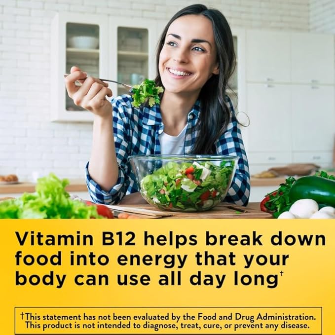 Nature Made Energy B-12 Dietary Supplement Gummies (Pack of 6)