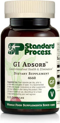 Standard Process GI Adsorb - Gastrointestinal Health &amp Elimination Dietary Supplement - Digestion System Support - Gluten-Free Non-Dairy &amp Non-Soy - 112 Capsules (28 Servings)