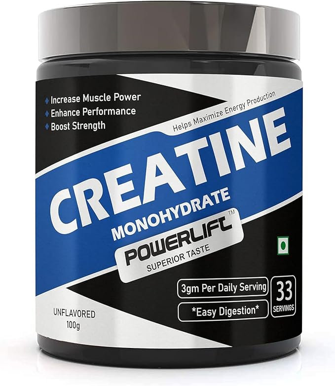 Generic Creatine Monohydrate (100gm Unflavored) Muscle Repair &amp Recovery 33 Servings of Creatine