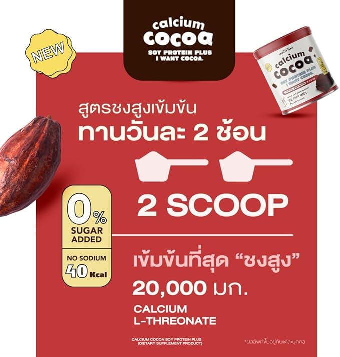 WHERY Well Cocoa Soy Protein 200g