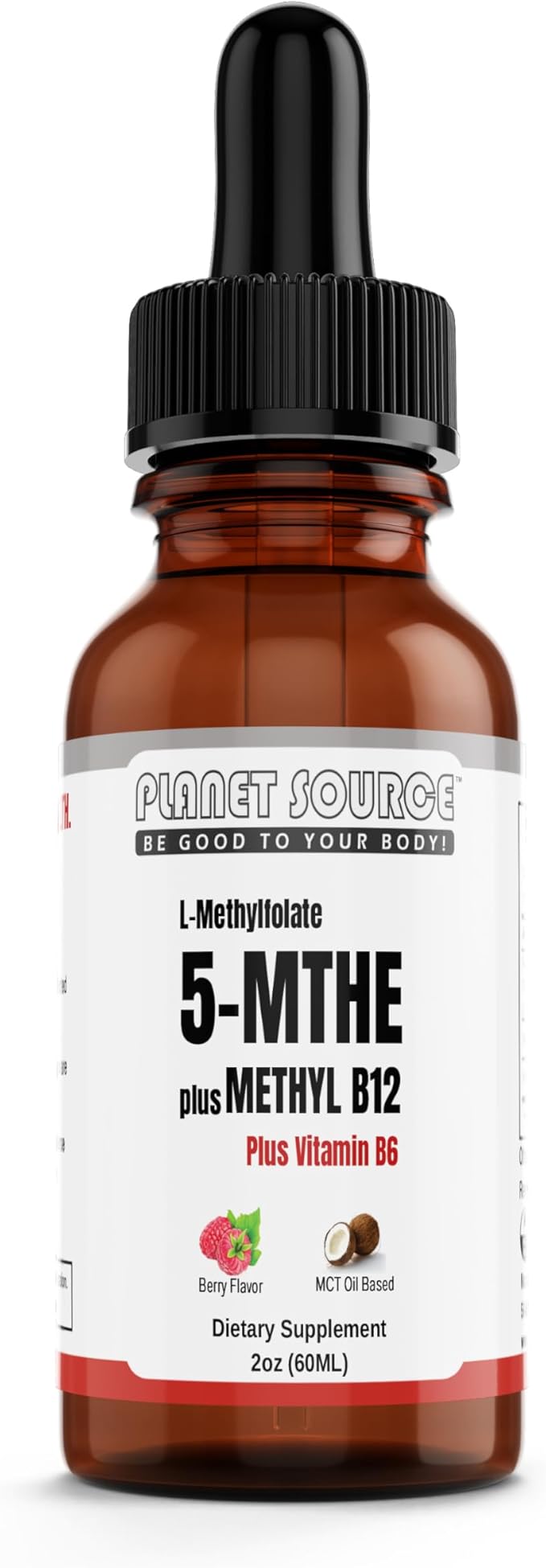 L-Methylfolate 5-MTHF with Methyl B-12 &ampB6 (As Pyridoxal 5'-Phosphate PLP or P5P) Bioactive B-Vitamin Complex Energy and Brain Support