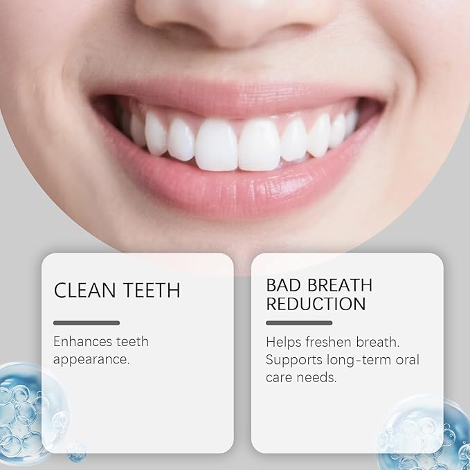 Collagen Tooth Powder for Gums - 2.12 Oz Daily Oral Care Powder Breath Freshener (2PCS)
