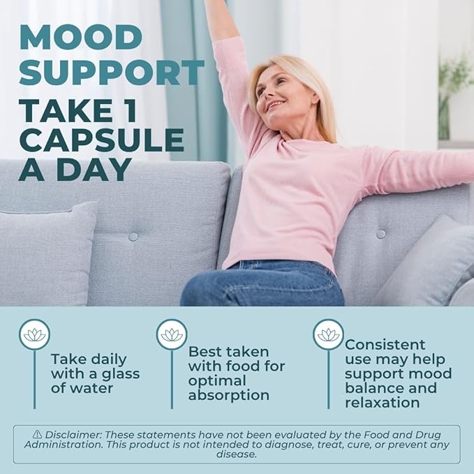 Swiss Activa+ Labs Stress Relief Supplement | Natural Support with Ashwagandha L-Theanine &amp Rhodiola | Calming Supplements for Adults | Cortisol &amp Mood Balance Focus &amp Relaxation | 60 Da
