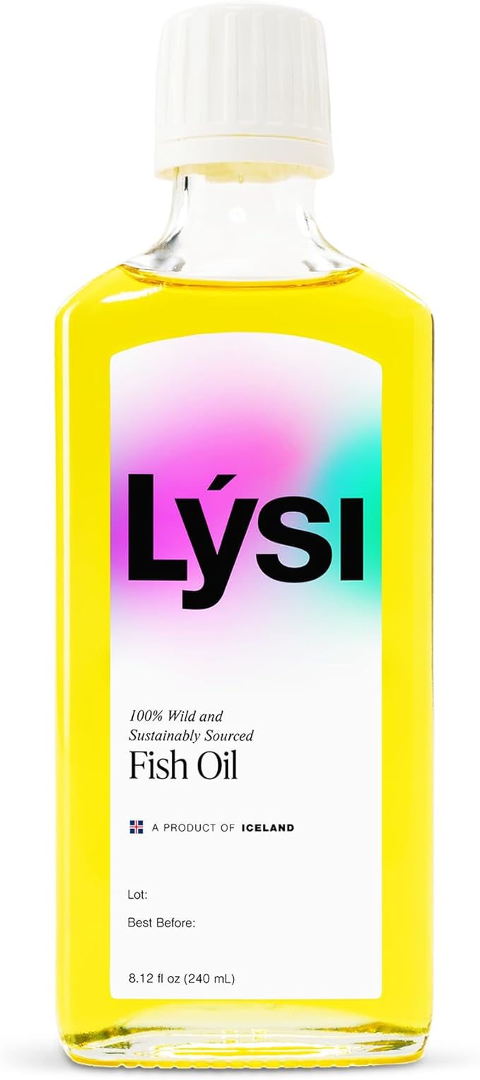 LYSI Omega 3 Fish Oil Lemon 8.12 OZ