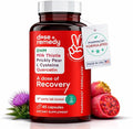 A dose of Recovery | Made in USA | USDA | Hydration Support for Better Morning Care Asian Flush | Dihydromyricetin DHM Quercetin Vitamin B Milk Thistle Prickly Pear | (45 Pills)