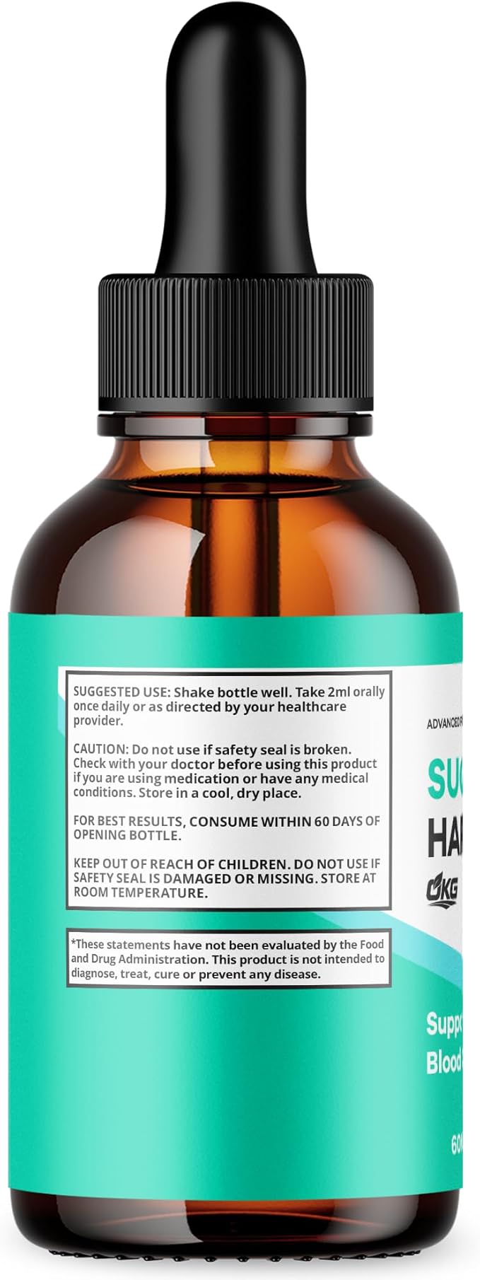 (2 Pack) Sugar Harmony Drops Official Sugarharmony Liquid Supplement with All Natural Ingredients Advanced Multivitamin Support Premium Health &amp Wellness Supplement Drops Made in The USA(60Servi