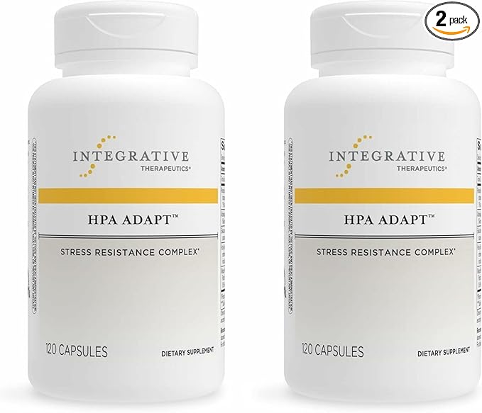 Integrative Therapeutics HPA Adapt - Adaptogenic Supplement for Stress Support* - Includes Ashwagandha Rhodiola &amp Other Adaptogenic Herbs* - Vegan Dairy-Free &amp Gluten-Free - 240 Capsules