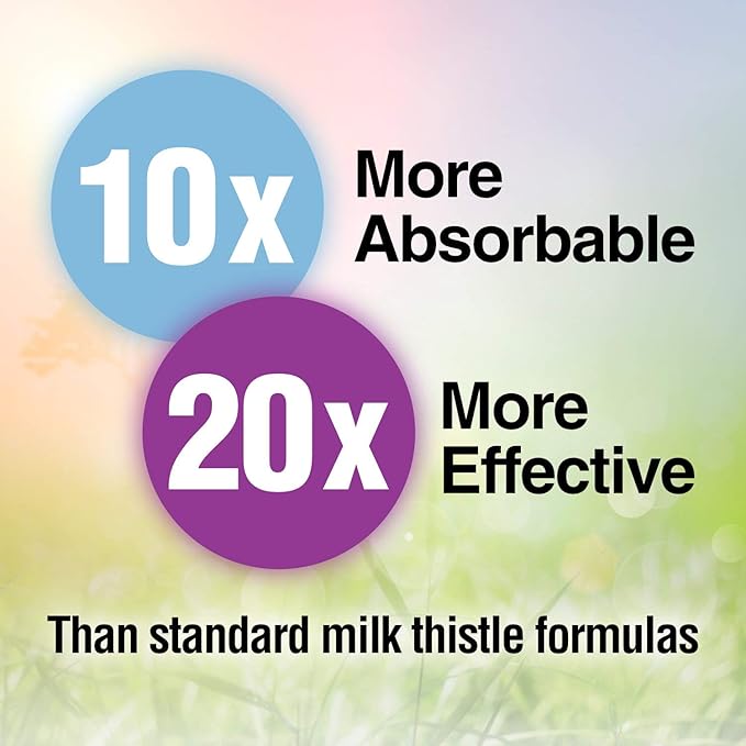 Natural Wellness Super Probiotics and Milk Thistle Bundle Detox &amp Repair Supplement Non-GMO 10 Billion CFUs for Digestive &amp Immune Health | Non-GMO 30-Day Supply