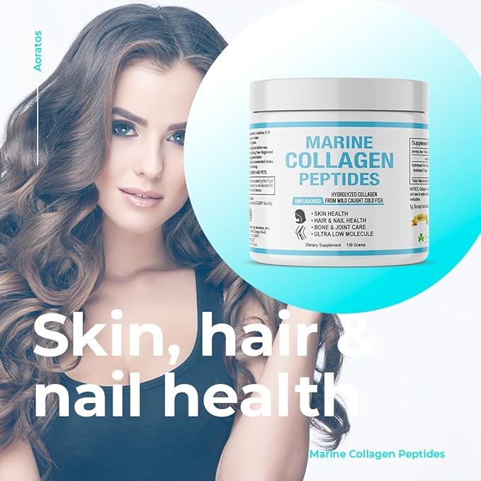Aoratos Marine Collagen Peptides 150 Grams Unflavored