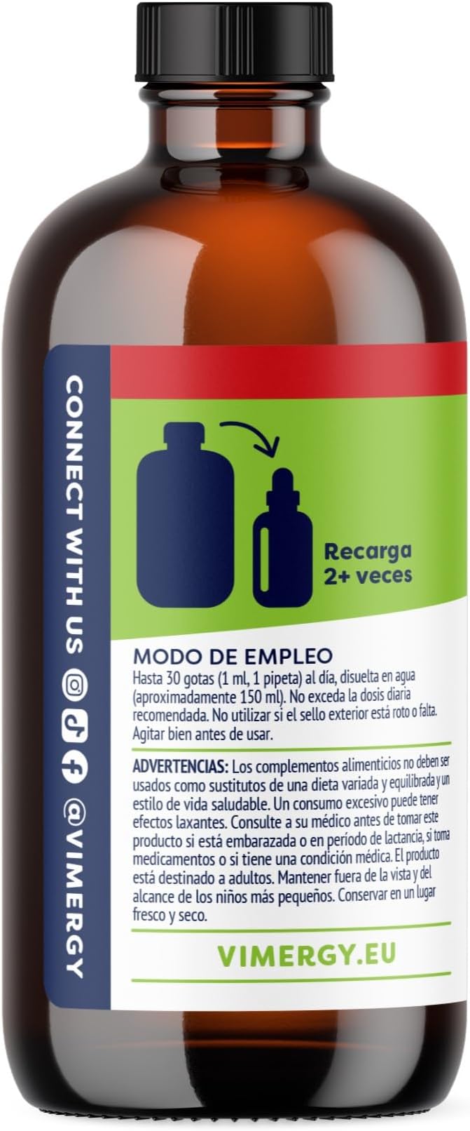 Vimergy USDA Organic Lemon Balm Tincture Herbal Supplement – Can be Used in Tea - Non-GMO Alcohol-Free – 240 mL (1 mL/Serving)